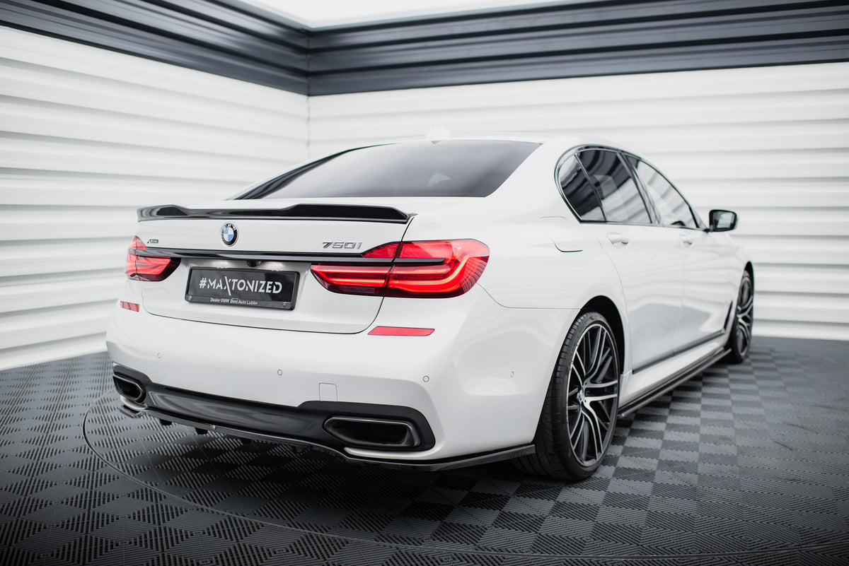 Spoiler cap BMW 7 G11 M-Pakke, produkt isolert