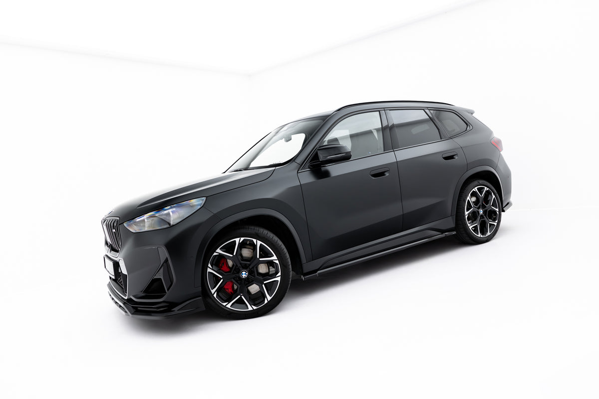 Splittersett til BMW X1 M35i U11 i blank sort ABS-plast