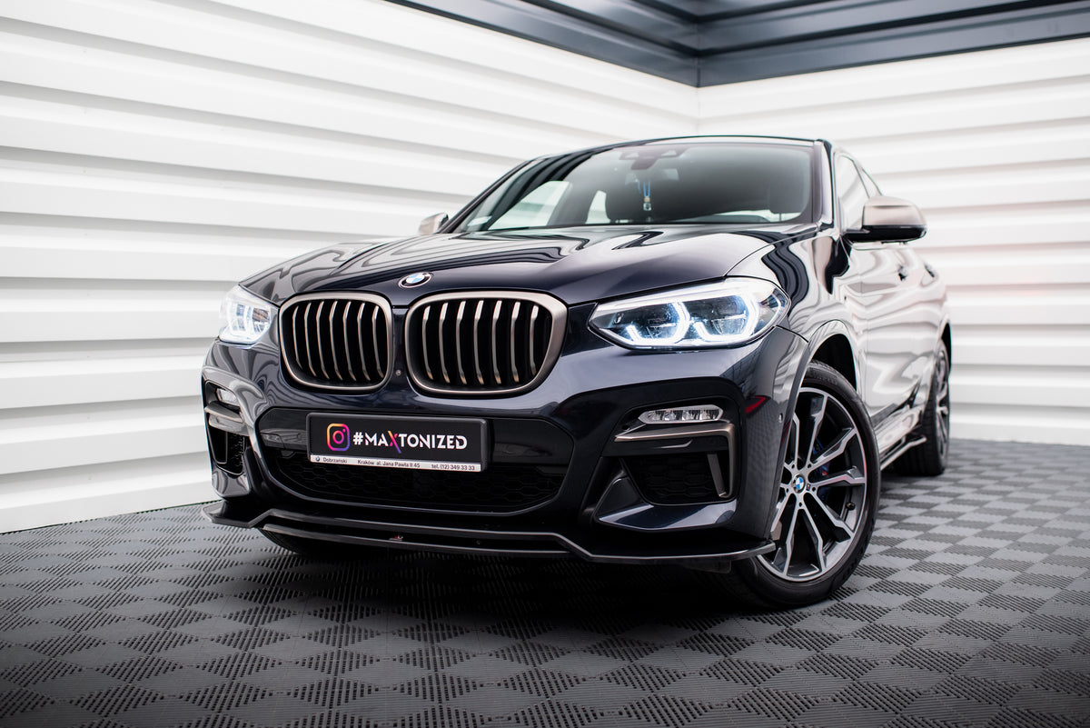 Splittersett BMW X4 G02 M-Pakke bakfra med aerodynamisk design