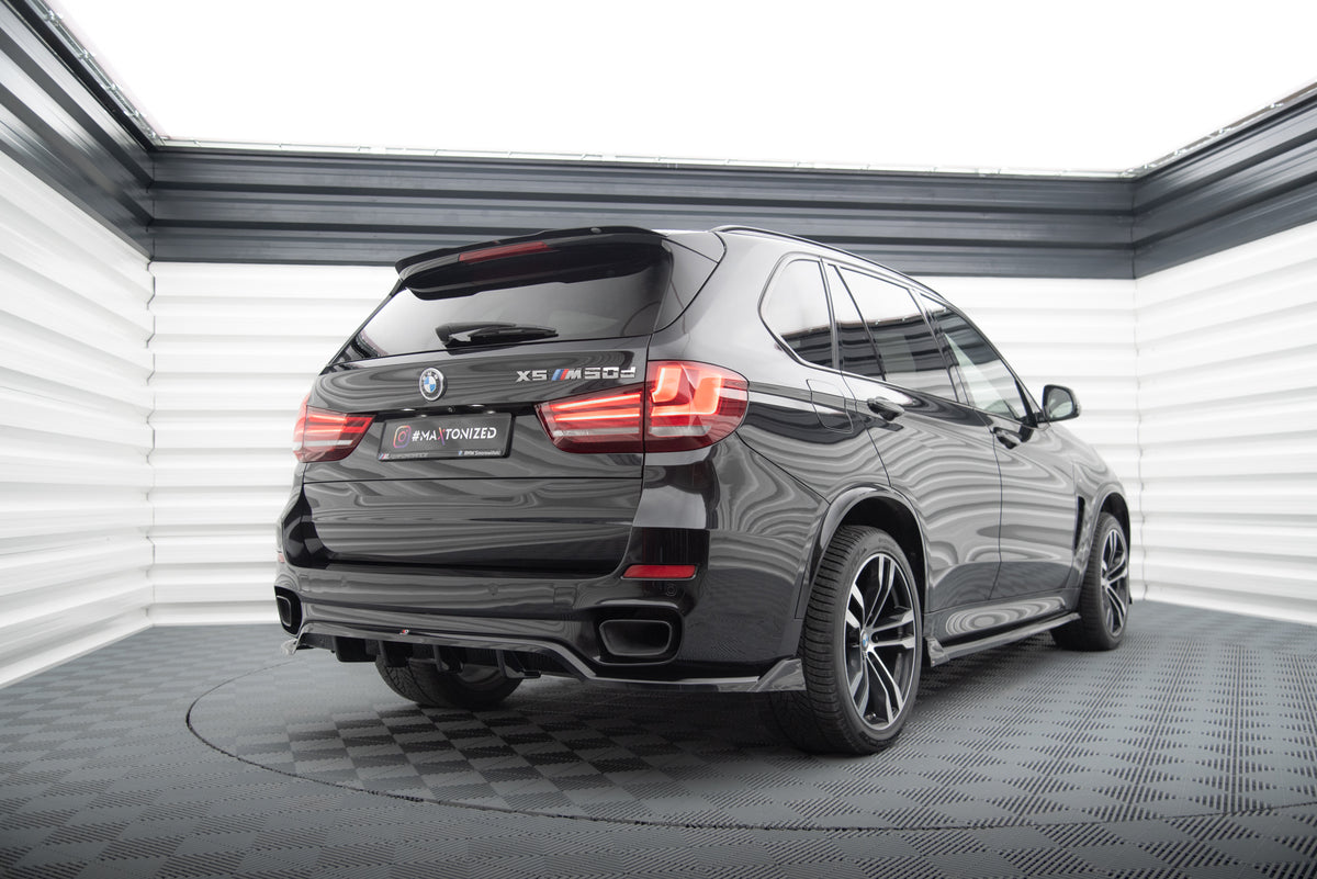 BMW X5 F15 front med Maxton Design splitter – vinkel fra siden