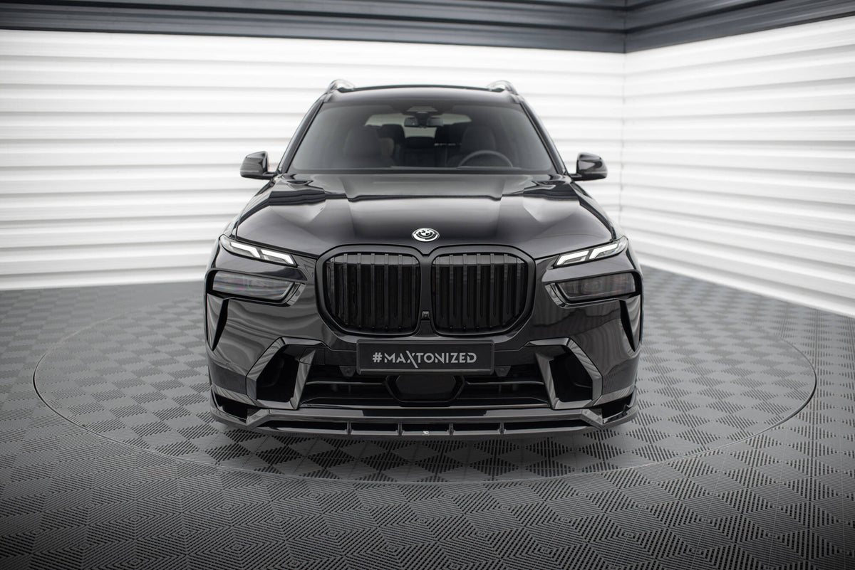 Splittersett BMW X7 M-Pakke G07, venstre frontsplitter nærbilde