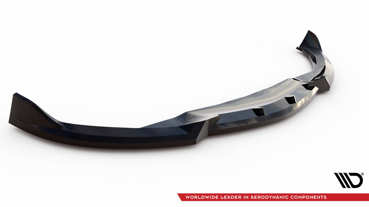 Bakre splitter BMW iX M-Pack i20, sentral hekksplitter i matt svart