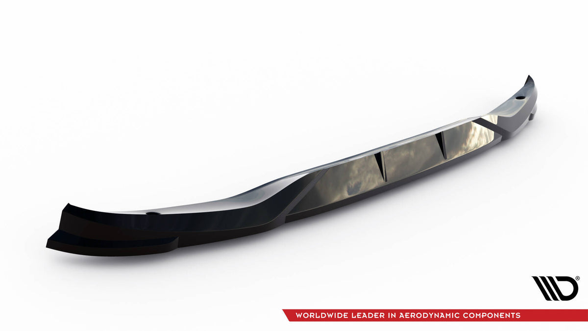 Spoiler cap til Brabus Smart Fortwo C451 Facelift sett ovenfra på bakluke