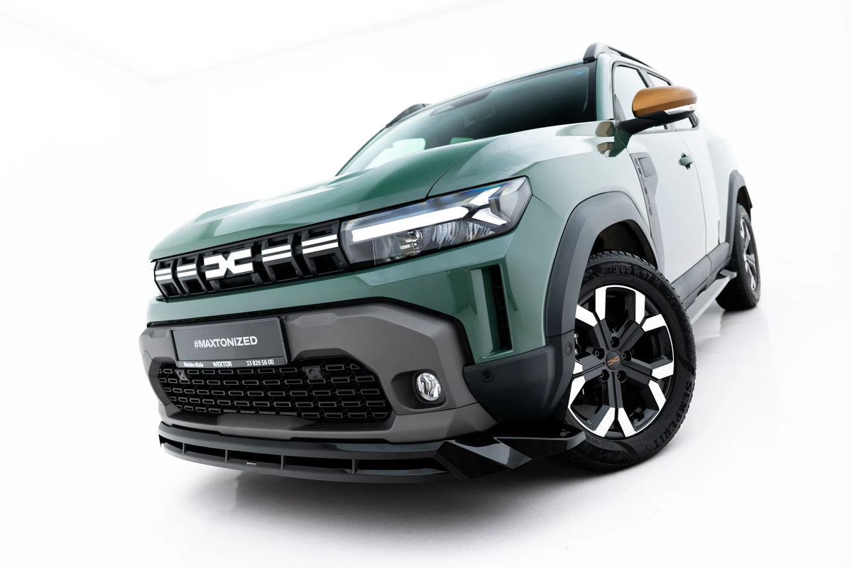 Bakre splitter med vertikale ribber til Dacia Duster Mk3