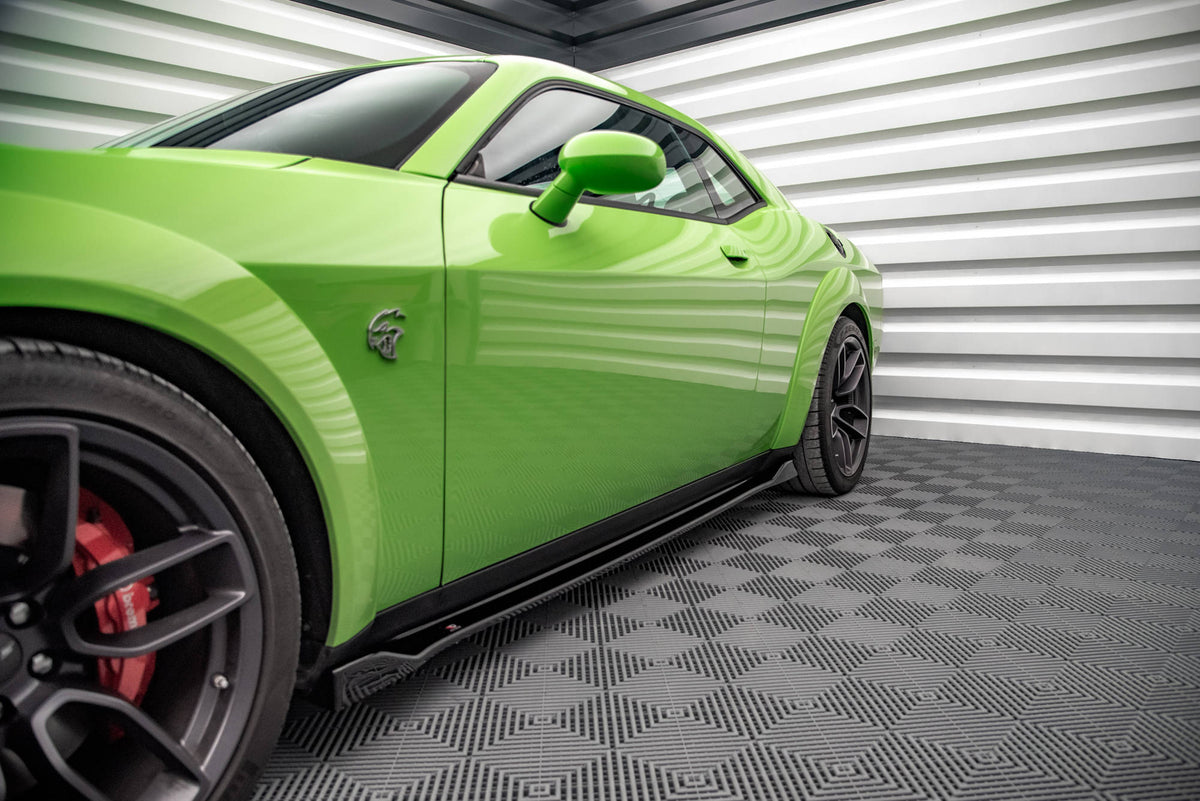 Splittersett Dodge Challenger SRT Hellcat Widebody Mk3 (15–23) - DO-CHL-3F-SRT-HC-SET