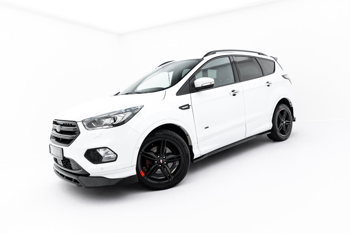 Komplett splittersett til Ford Kuga ST-Line Facelift, alle fire deler vist ovenfra