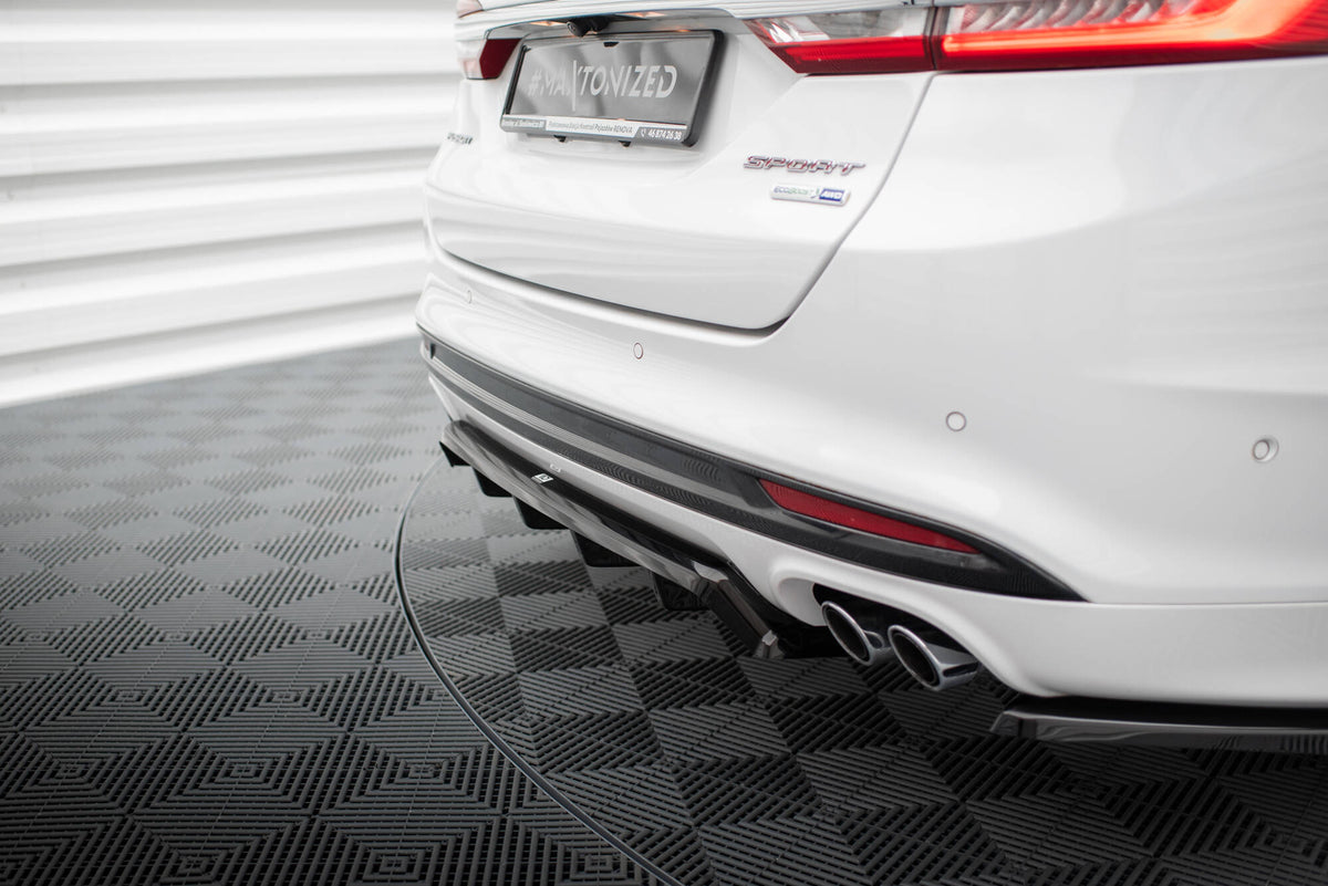 Sideskjørt diffusorer til Ford Mondeo MK5 Facelift sett fra skrå vinkel