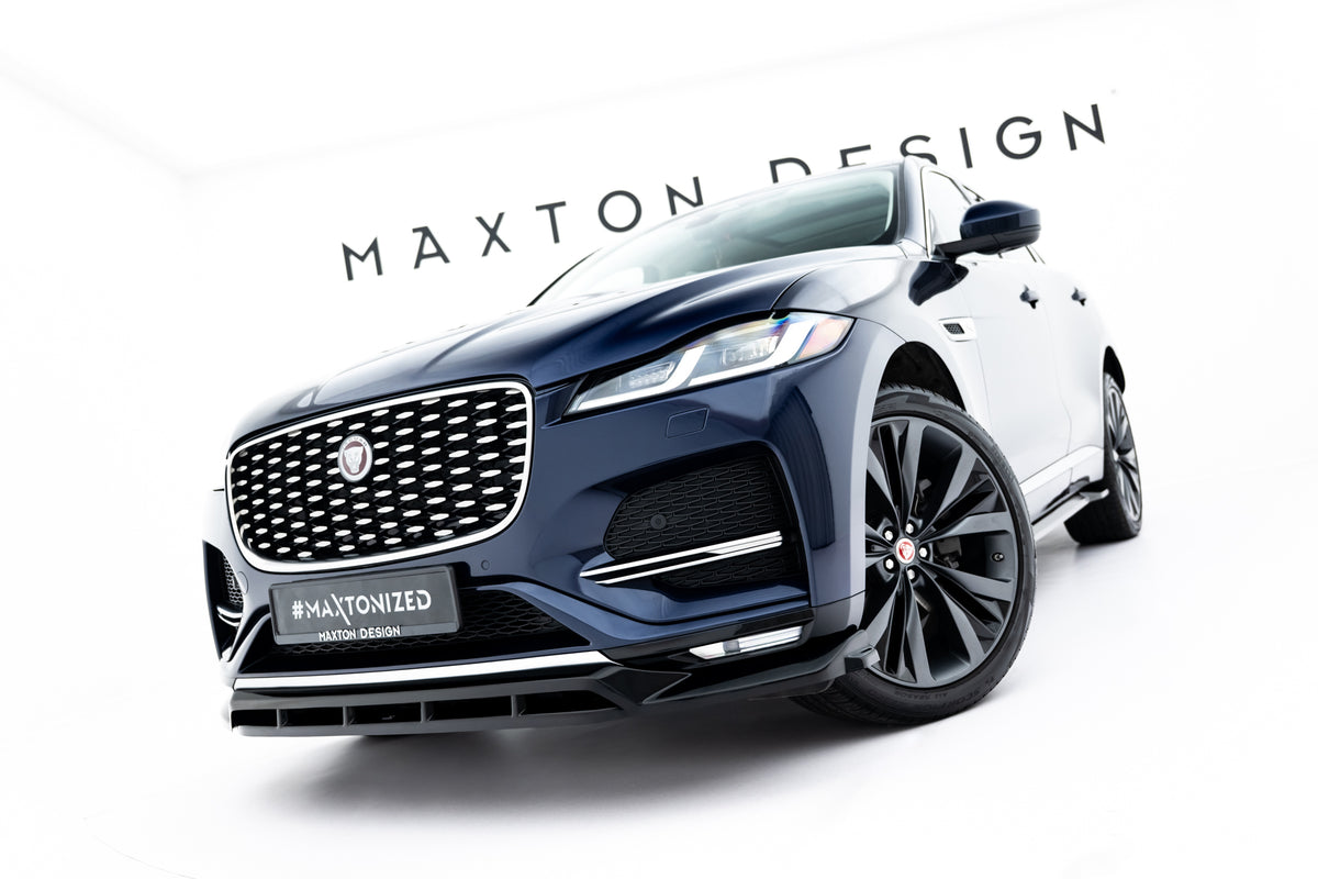Splittersett Jaguar F-Pace R-Sport MK1 Facelift 20-25 - JA-FP-1F-SET