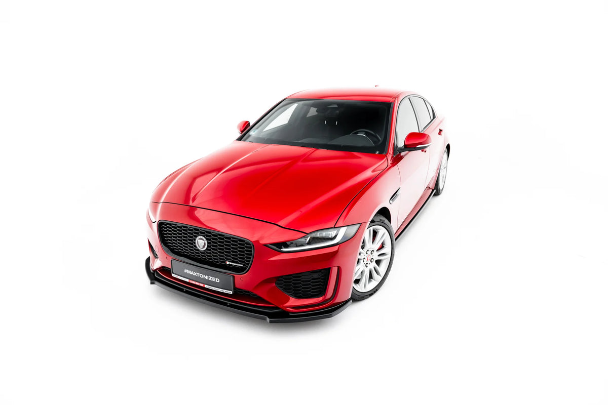 Frontsplitter i ABS til Jaguar XE R-Dynamic X760 Facelift