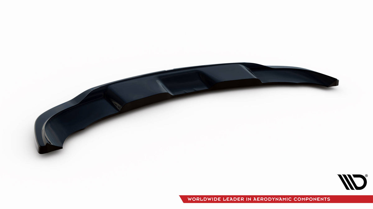 Komplett splittersett fra Maxton for Jeep Grand Cherokee SRT vist i skrå vinkel
