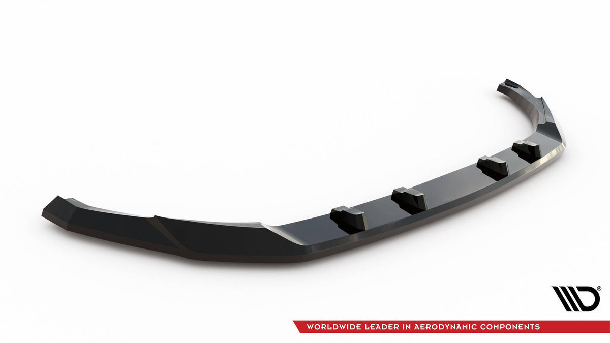 Bak splitter med vertikale stenger for Kia EV9 GT-Line sett bakfra
