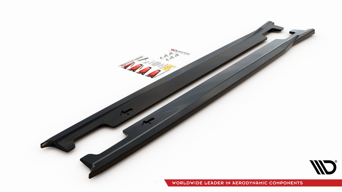 Spoilerlokk til Kia XCeed MK1 i sort ABS-plast, sett ovenfra