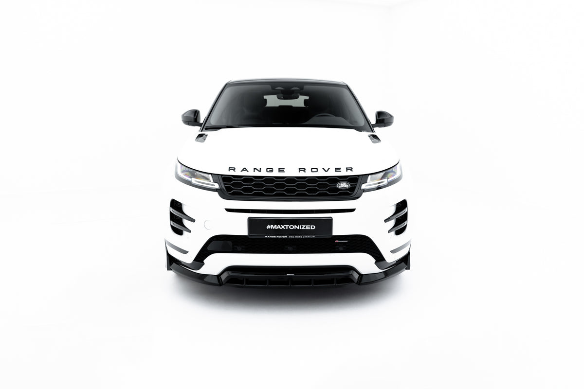 Sideskjørt-diffusers i blank sort på Range Rover Evoque Mk2