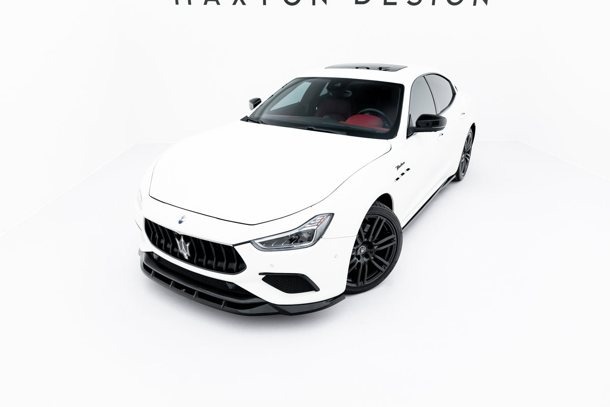 Splittersett Maserati Ghibli Modena MK3 Facelift - MA-GH-1F-MO-SET