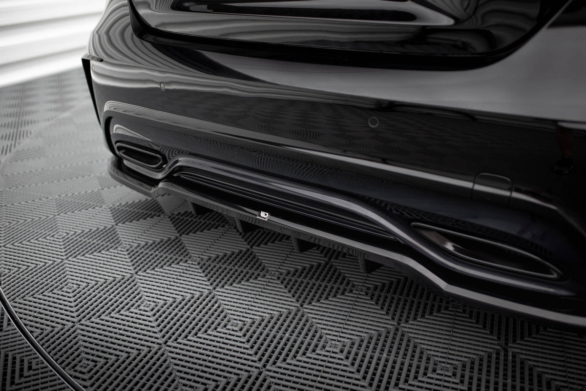Splittersett Mercedes A AMG-Line W176 Facelift 2015-2018 - ME-A-176F-AMGLINE-SET