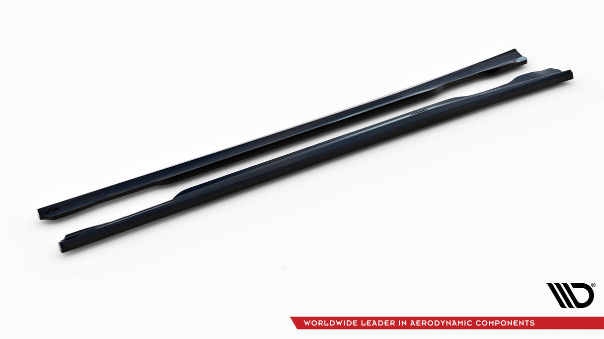 Splittersett Mercedes A AMG-Line W176 Facelift 2015-2018 - ME-A-176F-AMGLINE-SET