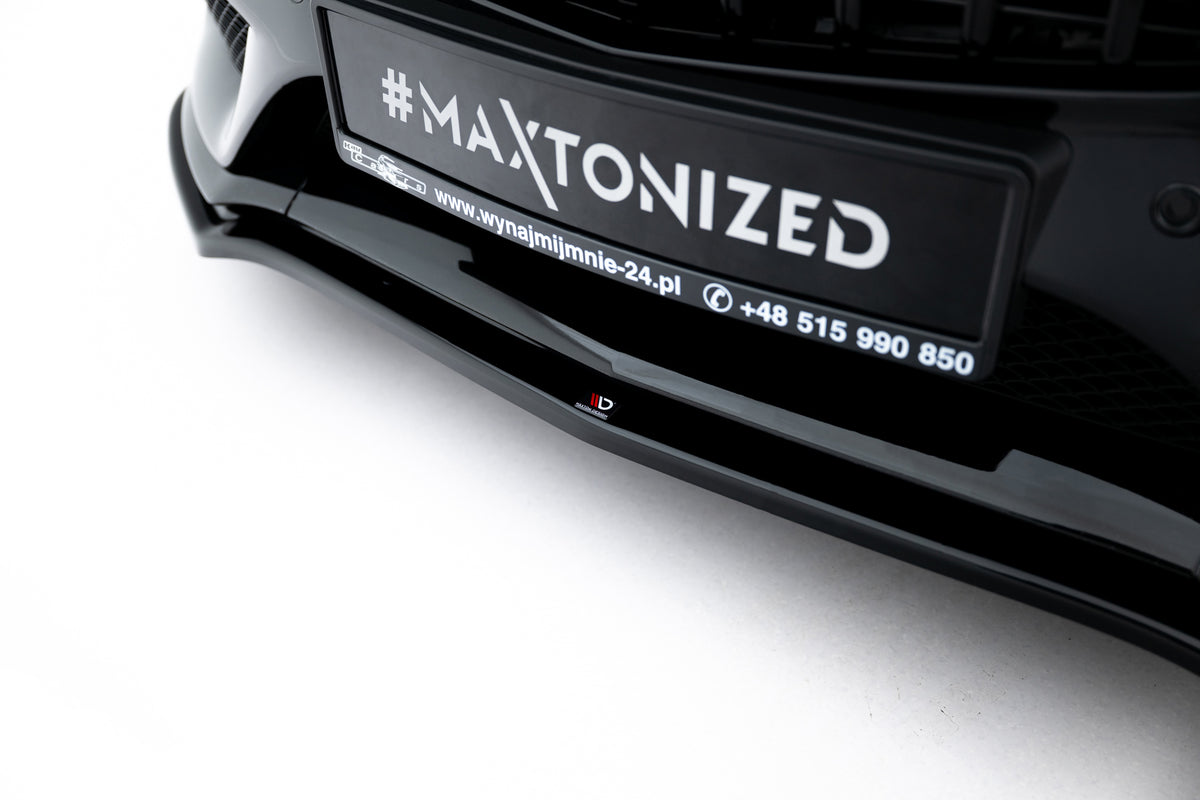 Sidesplittere bak i blank sort til Mercedes C-Klasse Coupe C205 AMG-Line