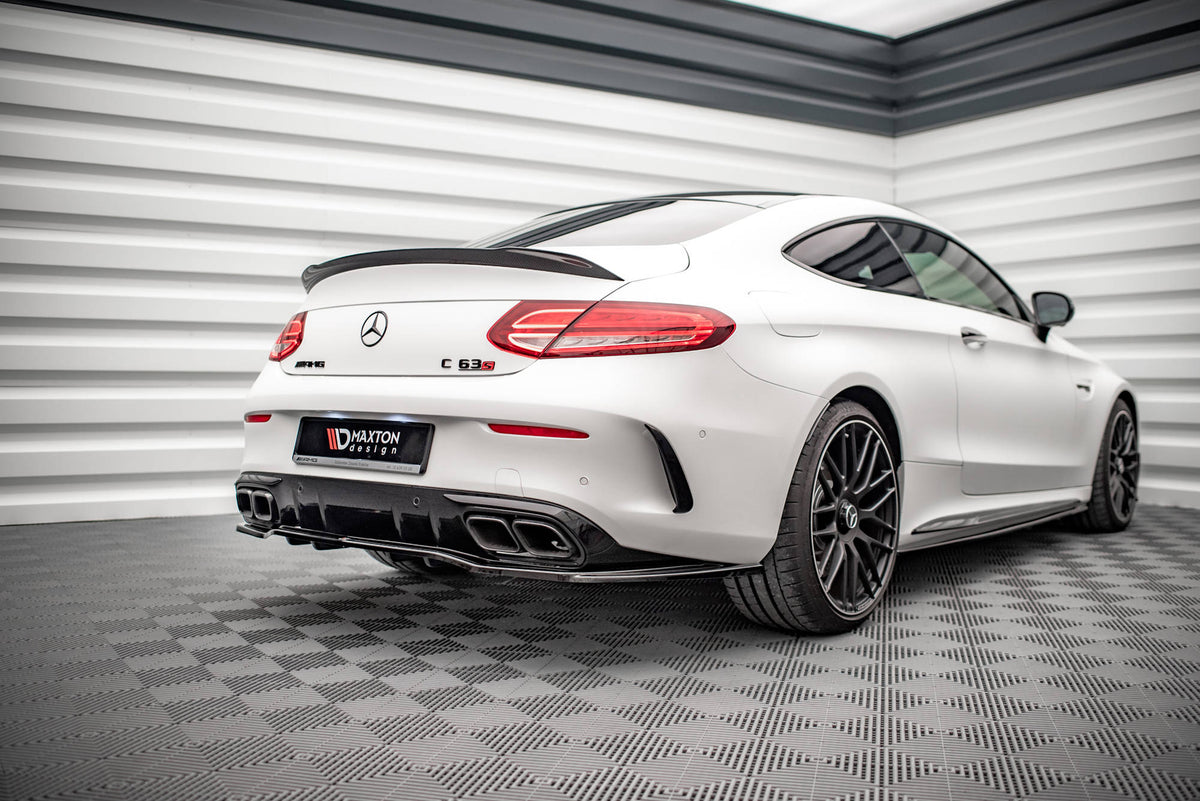 Splittersett Mercedes C 63 Coupé AMG Aero Pack C205 Facelift - ME-C-205F-AMG-C-SET