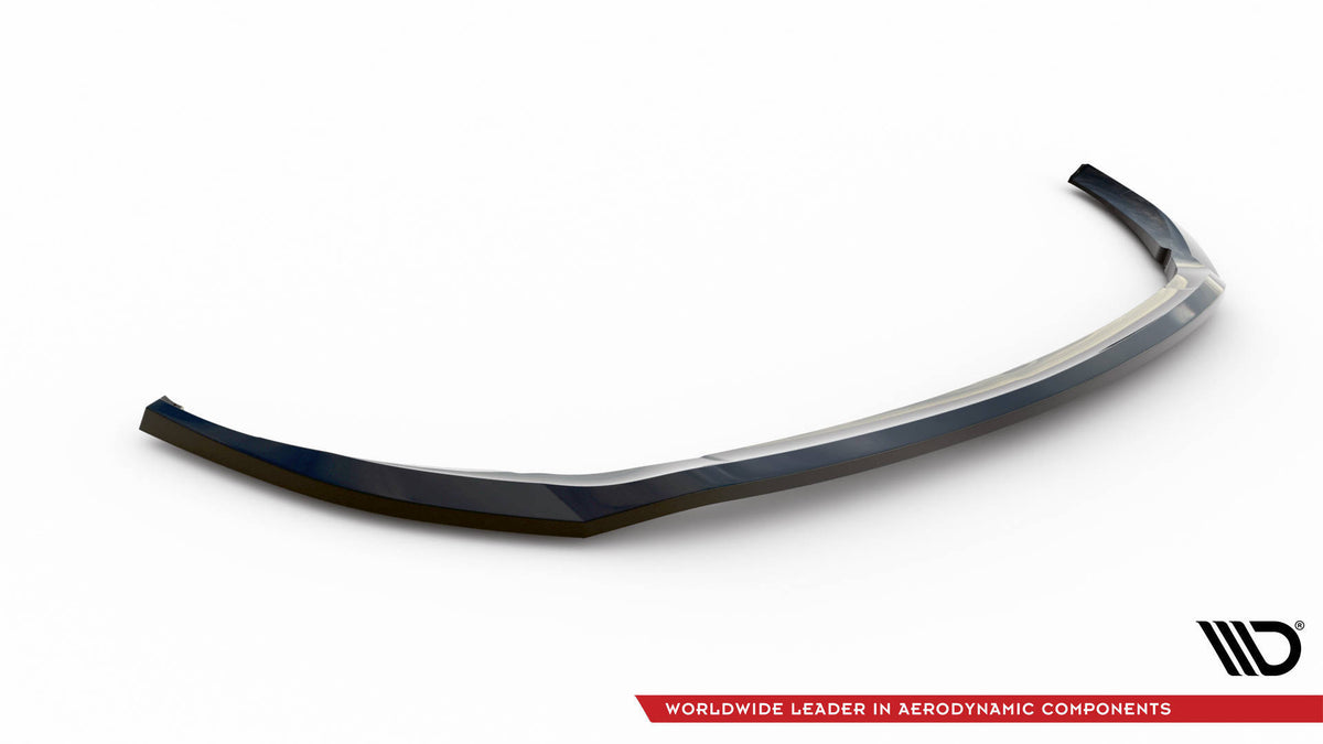 Bak splitter med vertikale stenger for Mercedes C AMG-Line W205 sett bakfra