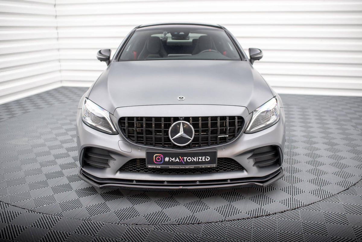 Splittersett Mercedes C43 AMG Coupe C205 Facelift - ME-C-205F-43-C-SET