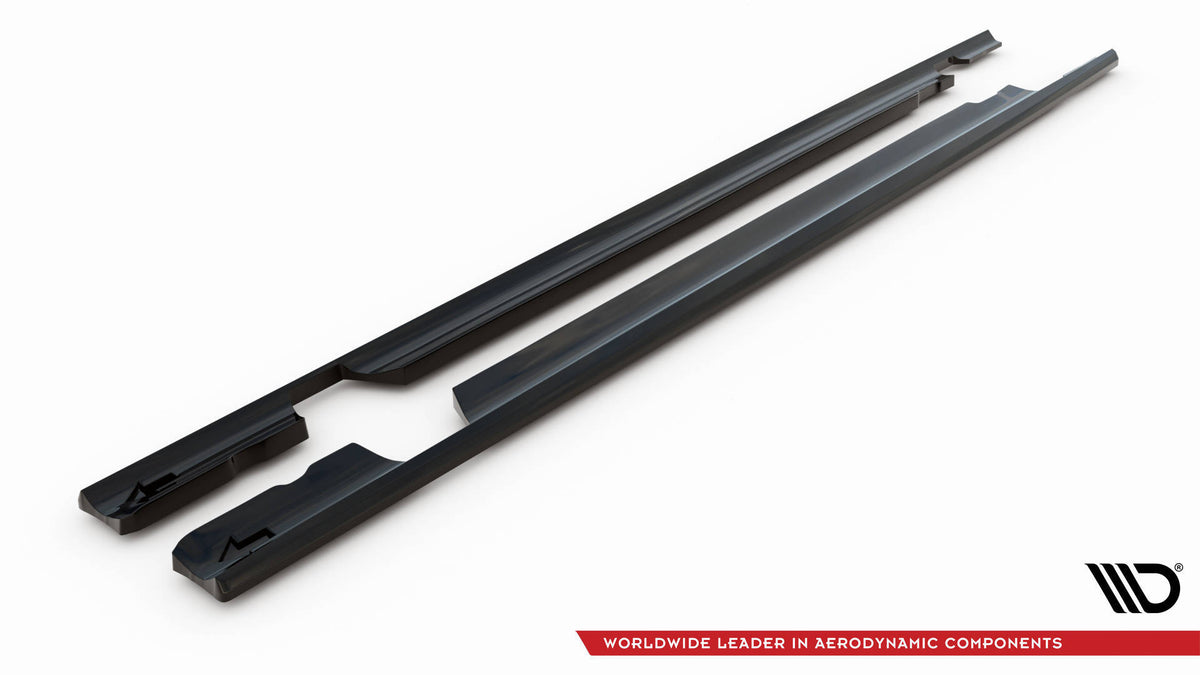 Komplett splittersett for Mercedes C63 W205 Estate lagt ut ovenfra