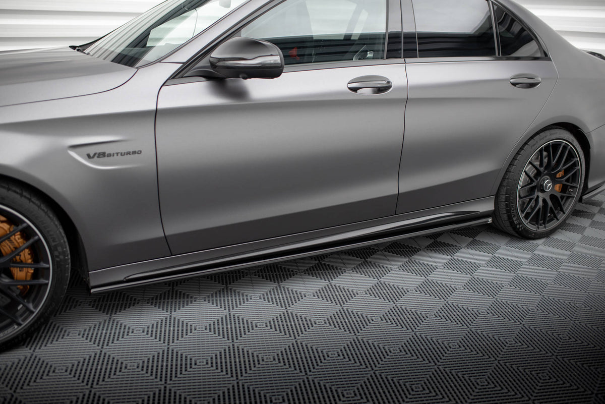 Splittersett Mercedes C63 Sedan / Estate W205 Facelift - ME-C-205F-63-SET