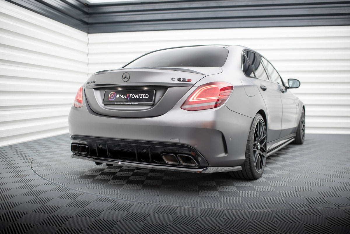 Splittersett Mercedes C63 Sedan / Estate W205 Facelift - ME-C-205F-63-SET