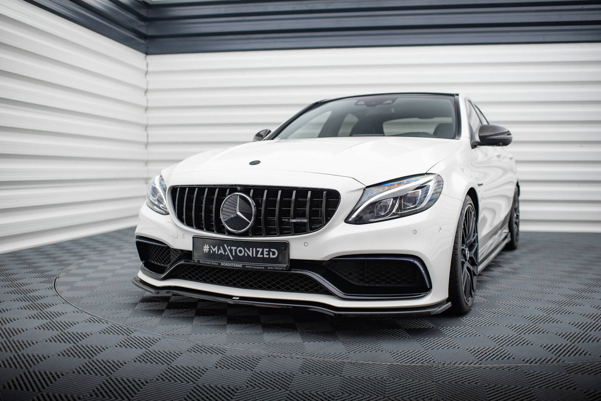 Splittersett Mercedes C63 AMG Sedan / Estate W205 / S205 (2015–2018) - ME-C-205-AMG-ES-SET