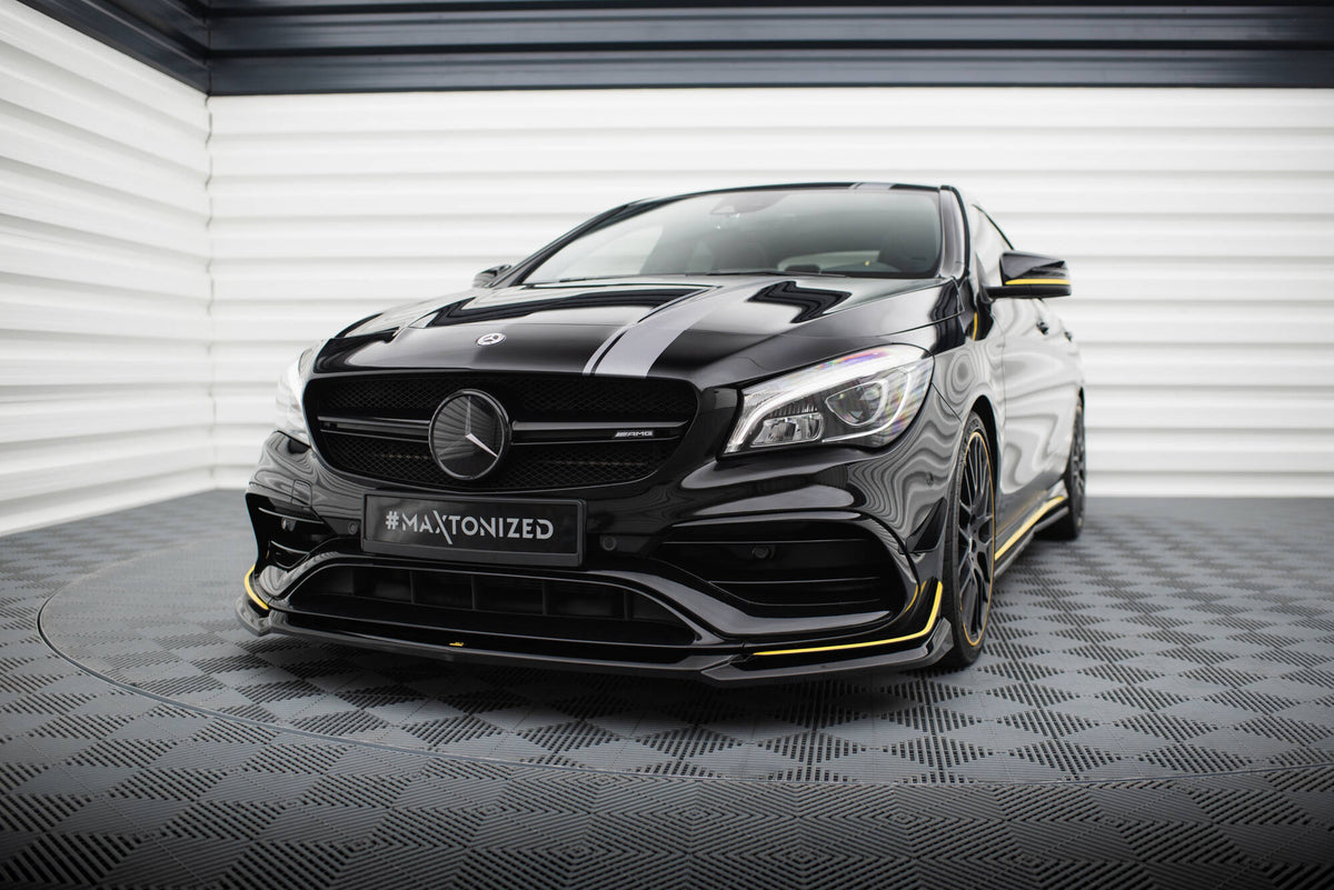 Splittersett Mercedes CLA 45 Aero C117 Facelift (2017–2019) - ME-CLA-117-45-AMG-AERO-SET