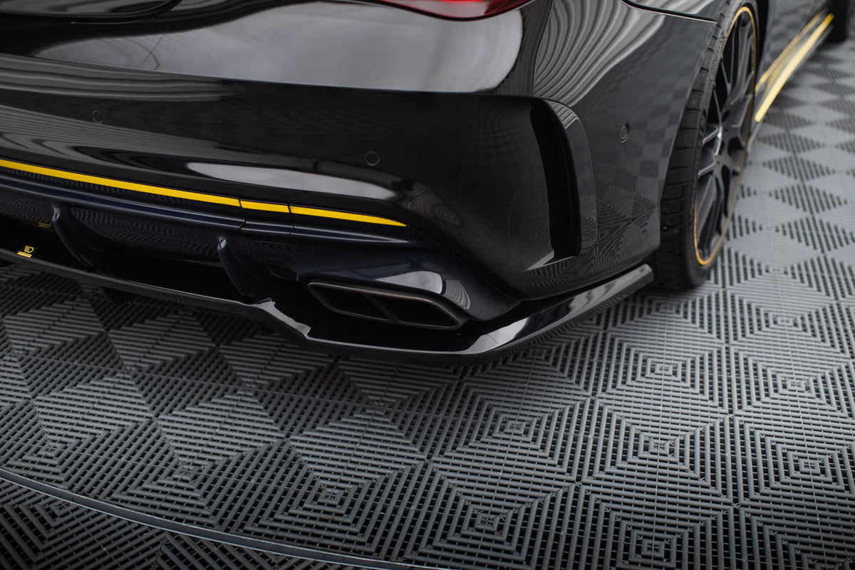 Splittersett Mercedes CLA 45 Aero C117 Facelift (2017–2019) - ME-CLA-117-45-AMG-AERO-SET