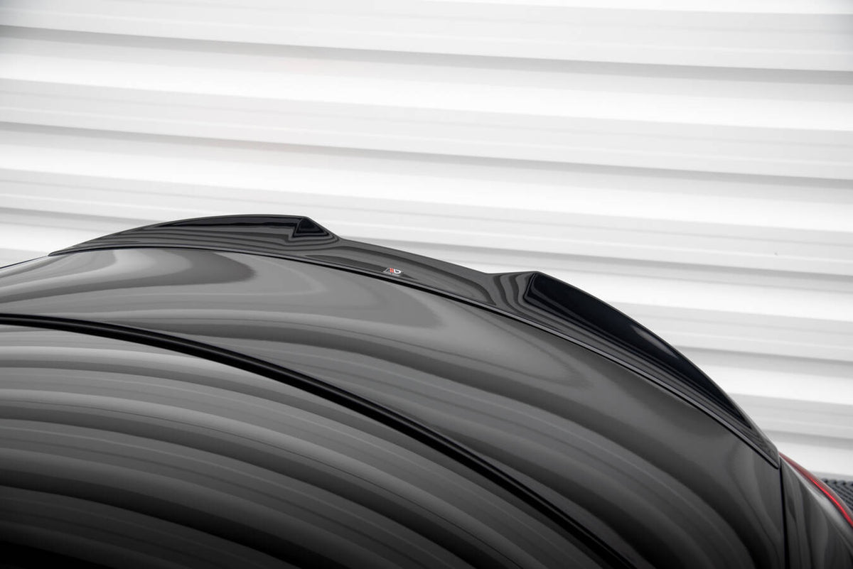 Sideskjørt diffusor i sort ABS-plast for Mercedes CLA Coupe C118, nærbilde