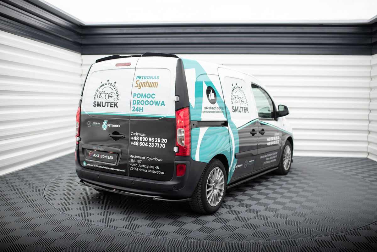 Komplett splittersett fra Maxton Design til Mercedes Citan vist ovenfra