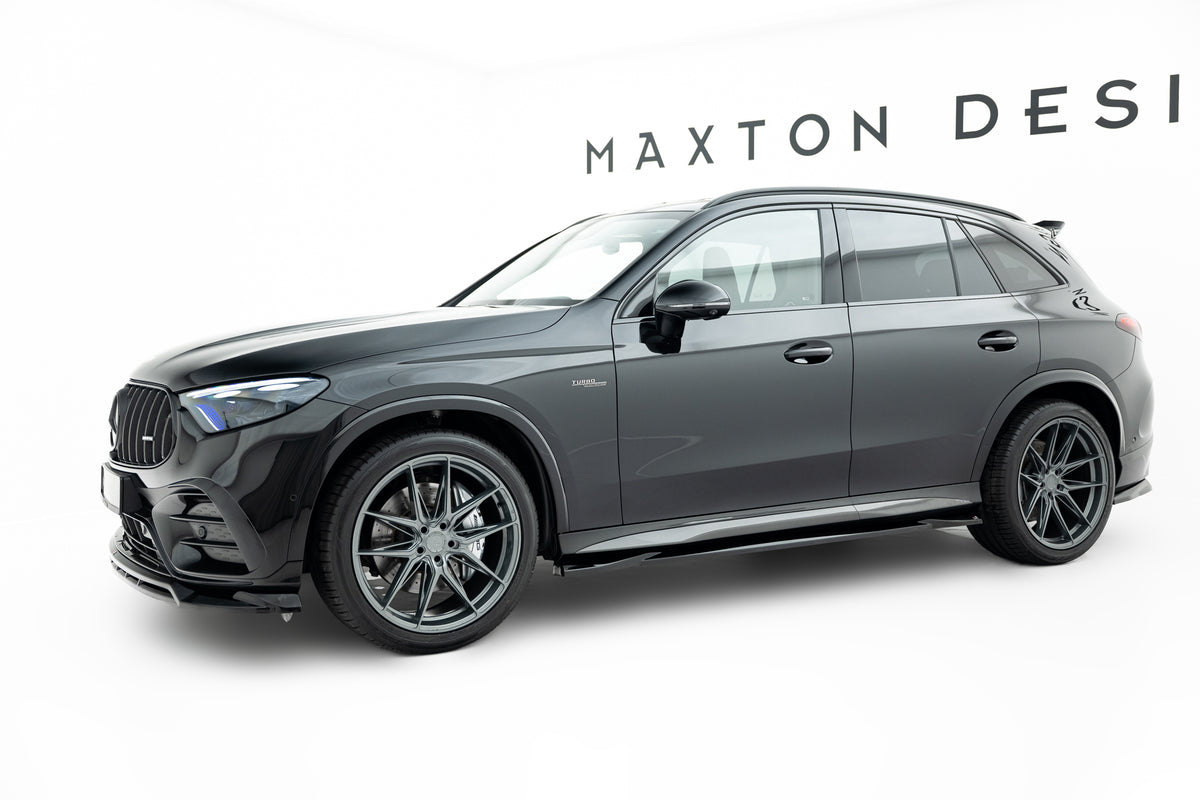 Splittersett for Mercedes GLC 43 X254 i sort ABS-plast – Maxton Design
