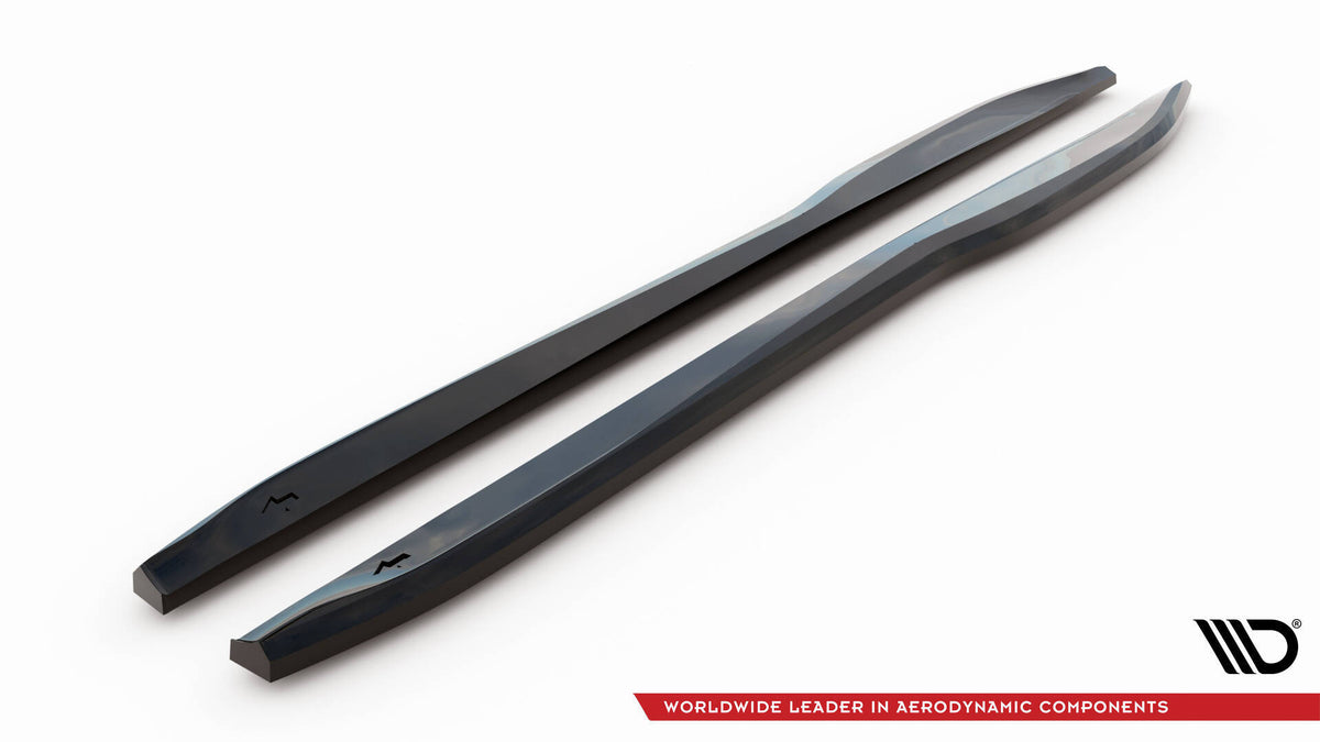 Bakre diffusor Mercedes GLC AMG-Line X254 – nærbilde vertikale staver, Maxton Design