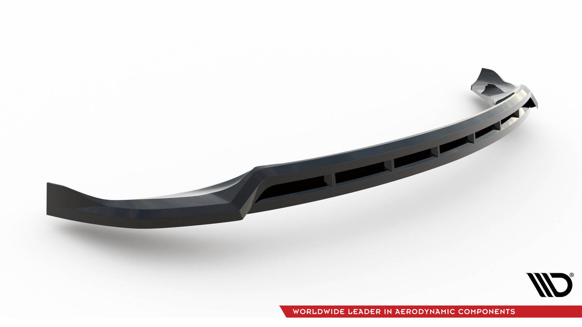 Front splitter Mercedes GLC Coupe AMG-Line C254 – Maxton Design ABS-plast gloss svart