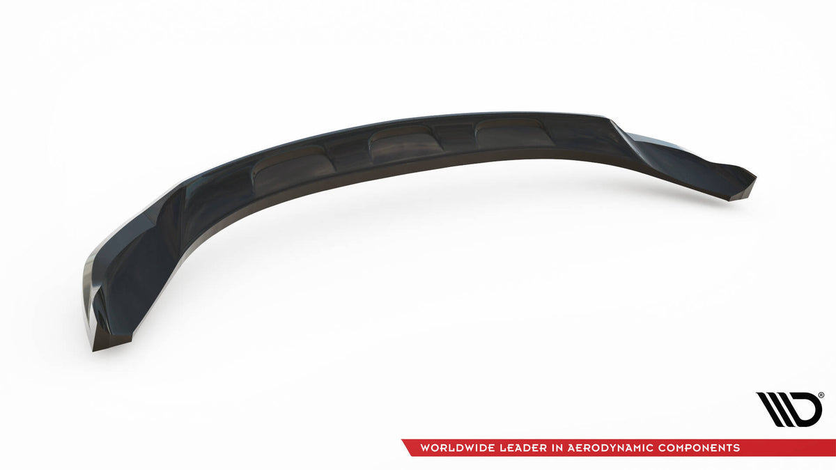 Spoiler cap til Mercedes GLC Coupe AMG-Line C254 – Maxton Design blank sort splittersett