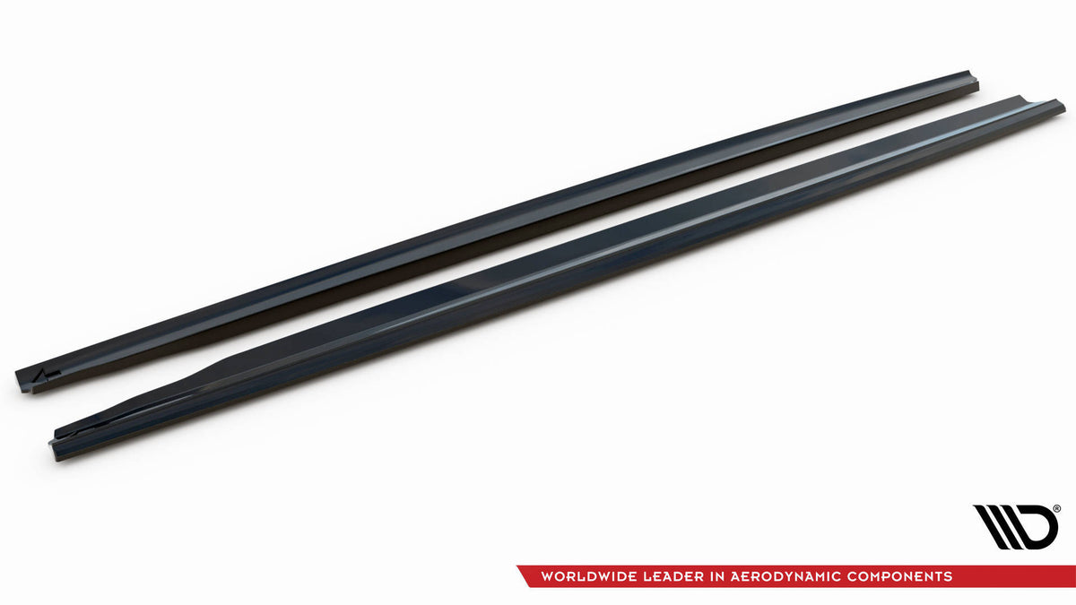 Sideskjørt nærbilde Mercedes S W223 – Maxton Design diffusorer