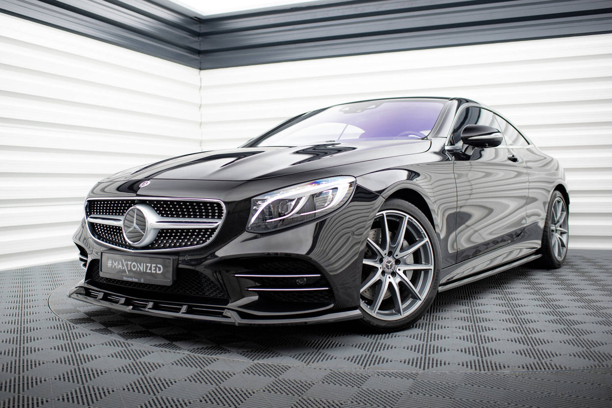 Komplett splittersett Maxton Design for Mercedes S Coupe C217 Facelift