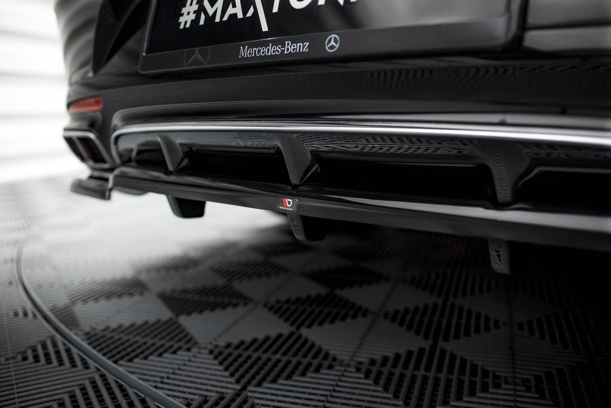 Diffuser fra Maxton 4-delers sett til Mercedes S Coupe C217 bakfanger