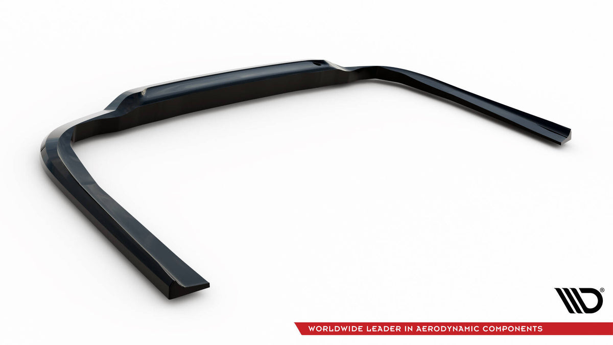 Bak splitter med vertikale stenger for Mercedes S W222 Facelift AMG-Line