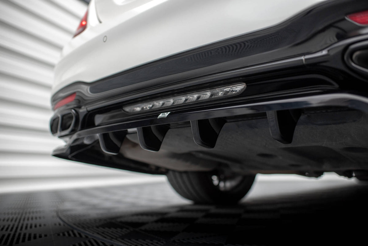 Splittersett Mercedes S Long W222 Facelift AMG-Line - ME-S-222F-AMGLINE-SET