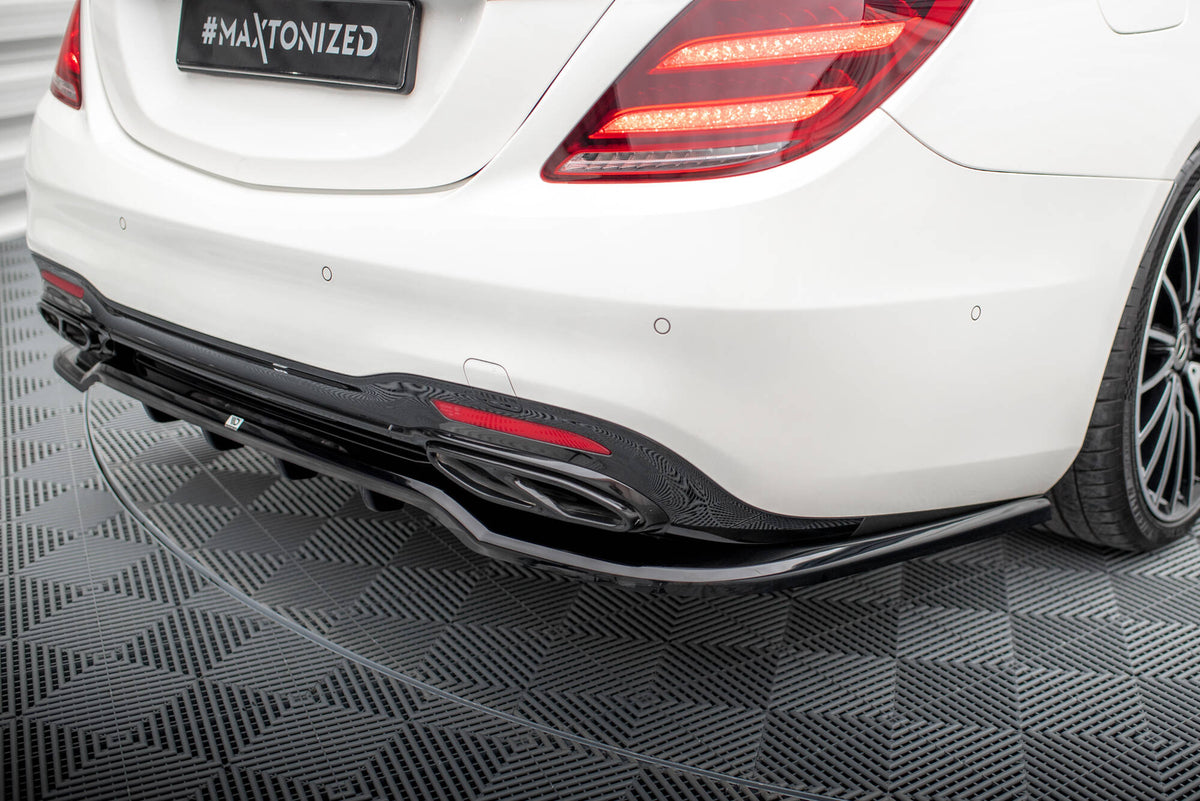 Splittersett Mercedes S Long W222 Facelift AMG-Line - ME-S-222F-AMGLINE-SET