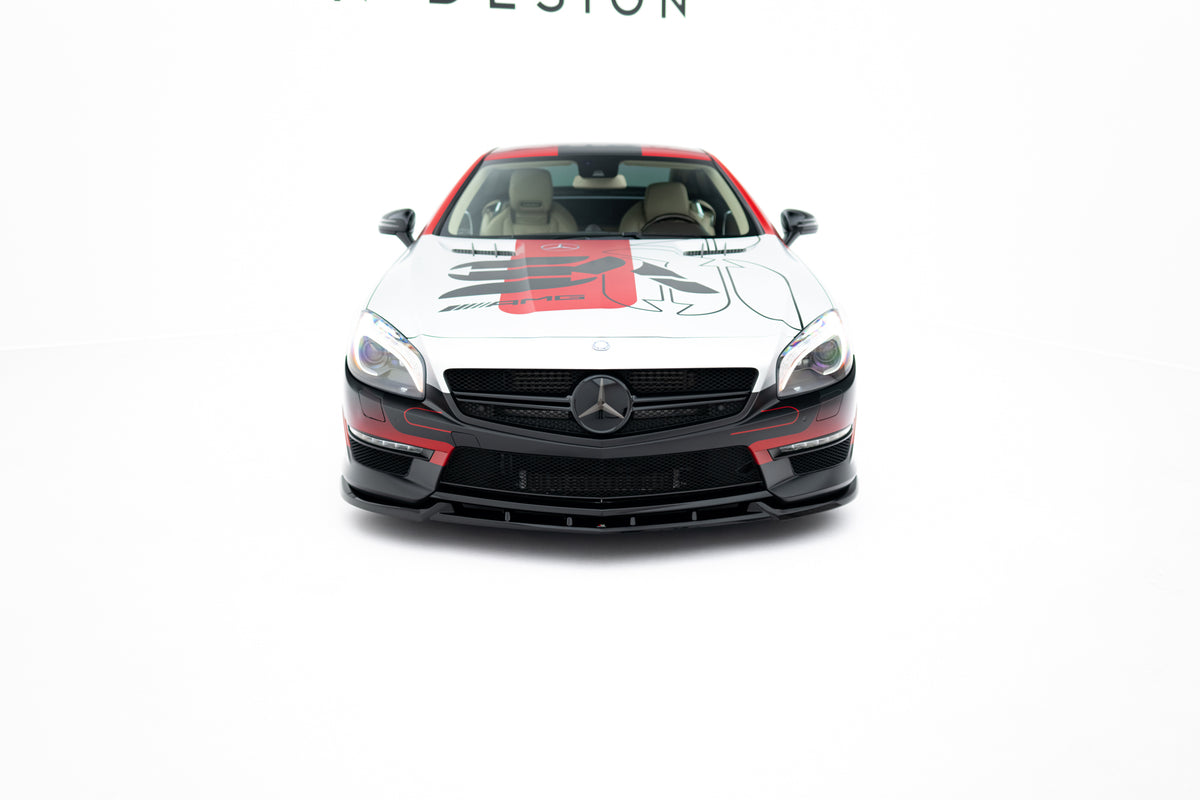 Montert sideskjørt diffuser fra Maxton Design splittersett, SL 63 AMG R231