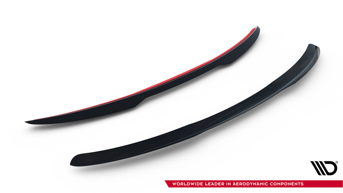 Detaljvisning av overflaten på Maxton Design splitter for Mercedes SL 63 R232