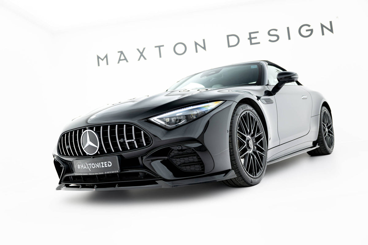 Mercedes SL 63 R232 bakparti med Maxton Design diffuser og aerodynamiske detaljer