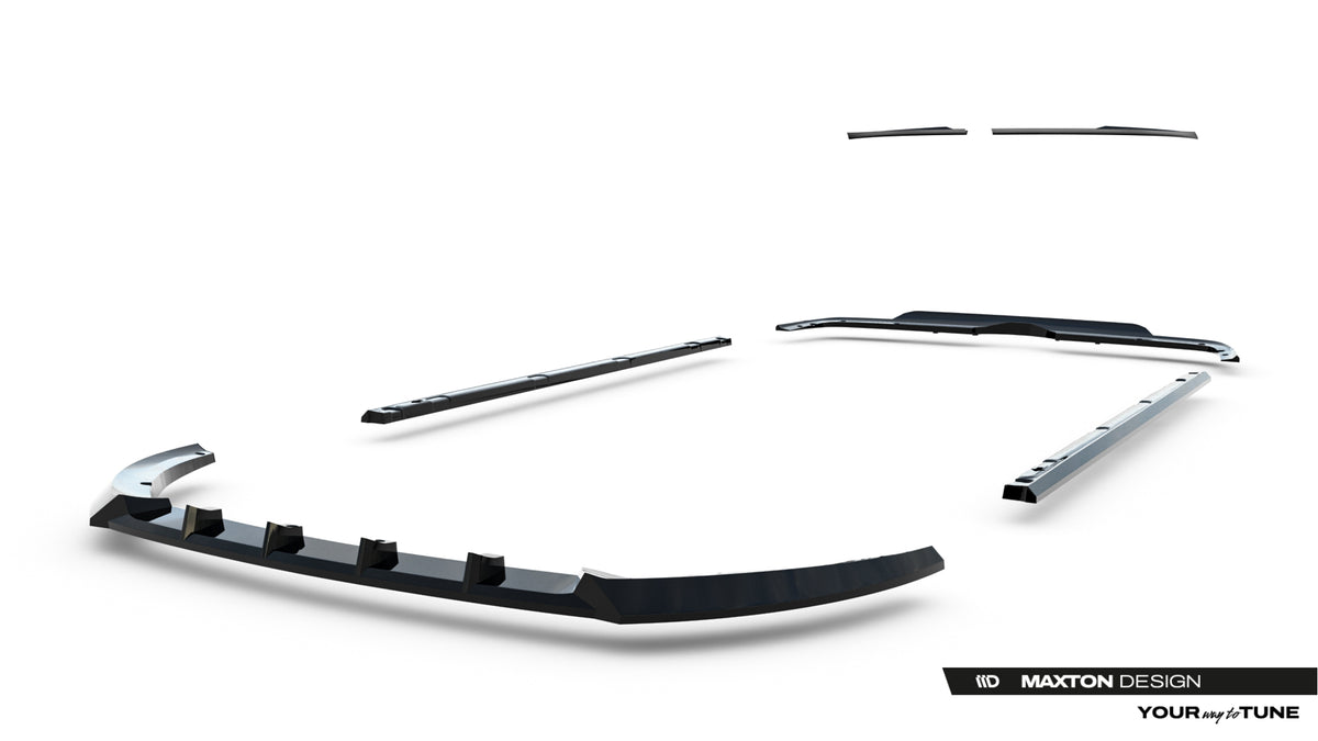 Spoiler cap fra Maxton splittersett for Mercedes W420 T-Klasse