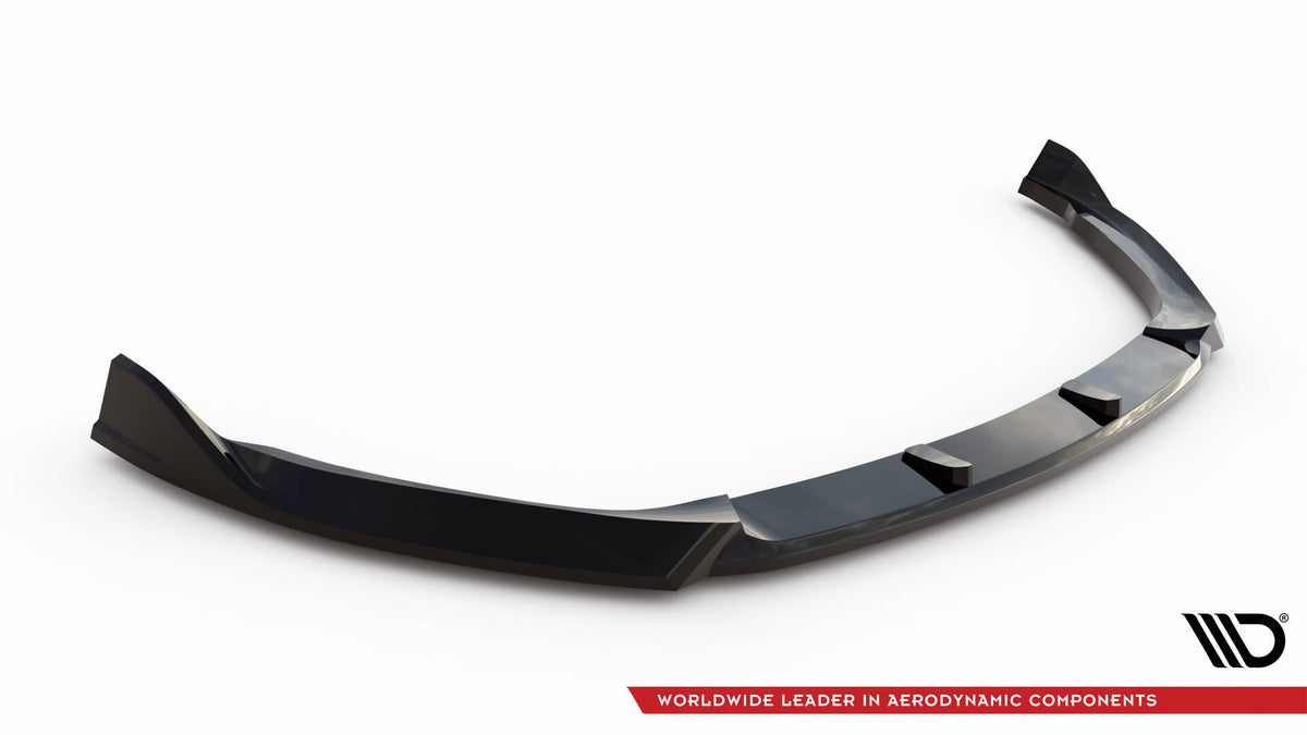 Alle fire deler i Maxton splittersett for Opel Astra L Sports Tourer lagt ut ovenfra