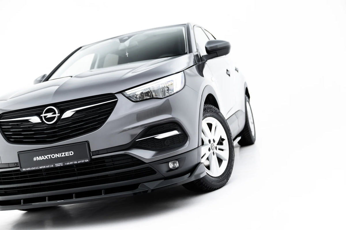 Sideskjørt diffusers i sort ABS-plast til Opel Grandland Mk1