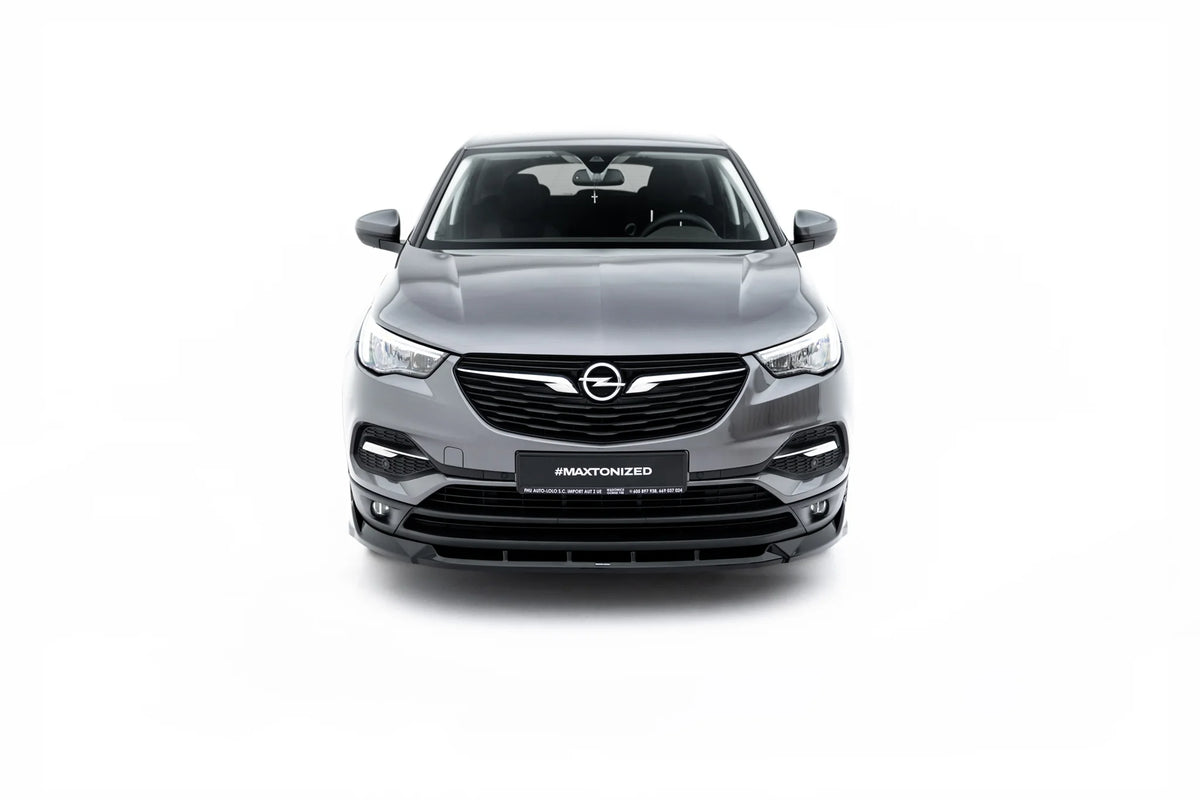 Frontsplitter fra splittersett til Opel Grandland Mk1 i Gloss Black