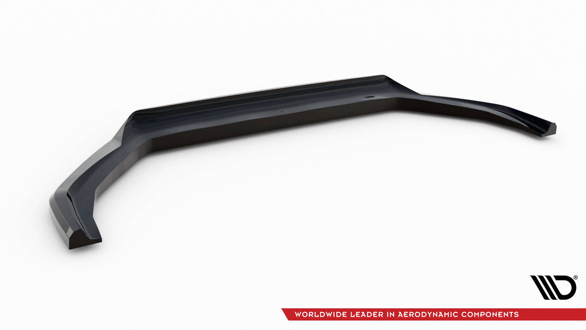 Spoiler cap montert på bakluke til Peugeot Expert MK3 sett ovenfra